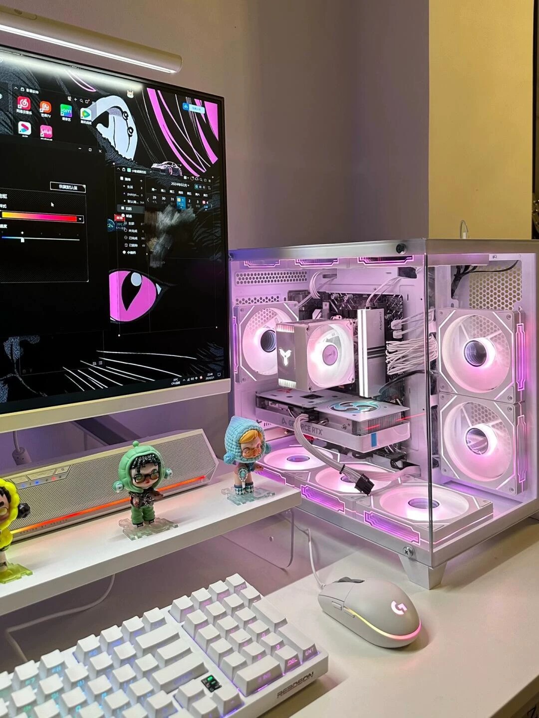 转让个人自用顶配电脑！用了两个月120万分32g台式电脑主机高配台式电脑全套 直播电脑主机 电商台式机 吃鸡游戏全套 剪辑渲染直播电脑 可以过来现场支持自提 